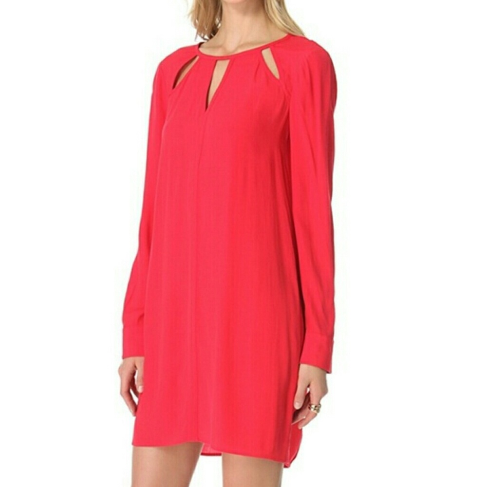 BCBGMaxazria Emmalise Red berry dress